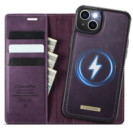 CaseMe iPhone 15 Kotelo C49 Series Violetti