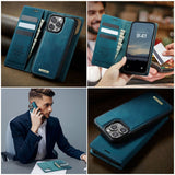 CaseMe iPhone 14 Pro Kotelo C49 Series Vihreä
