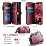 CaseMe iPhone 16e/iPhone 17e Kotelo C36 Series Punainen