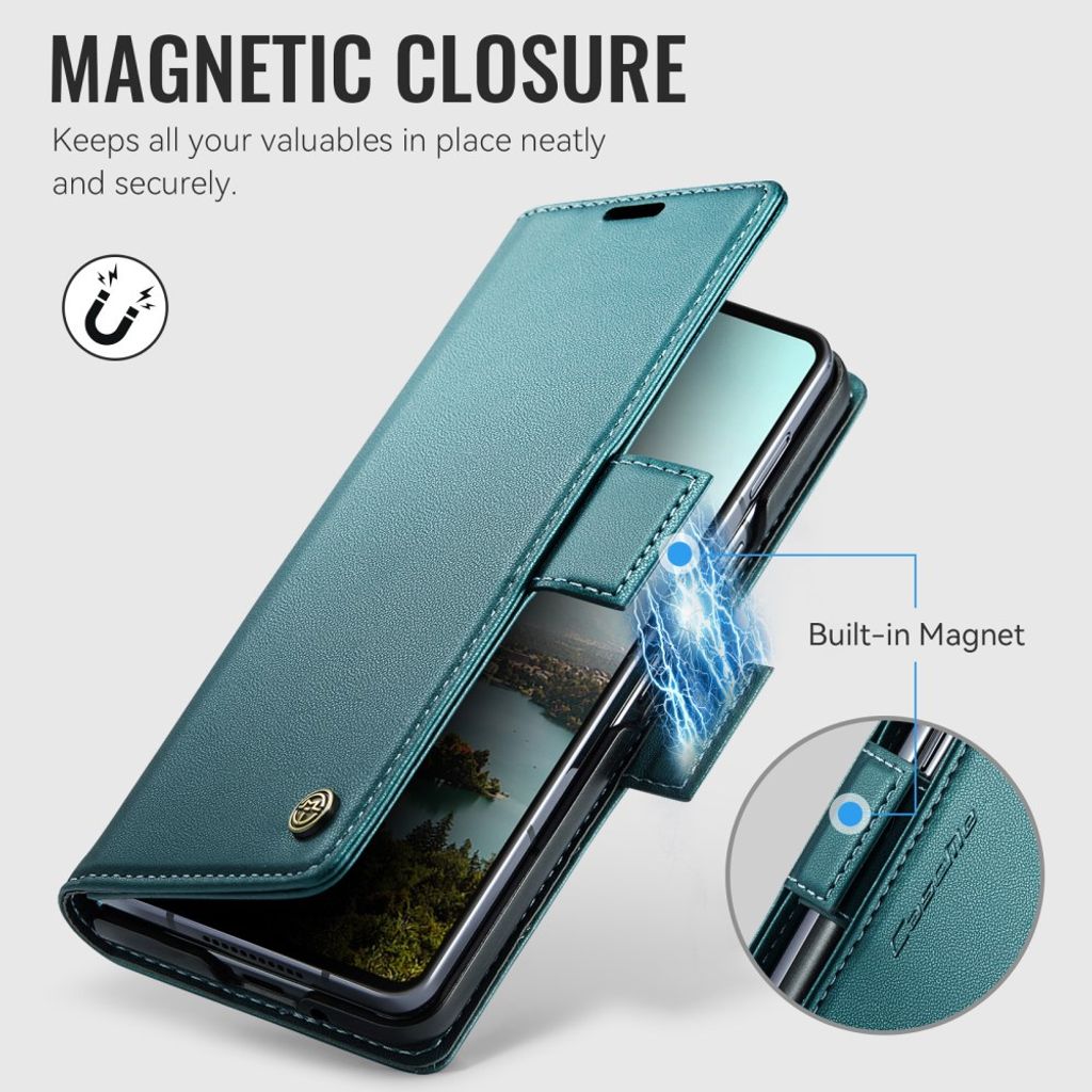 CaseMe Samsung Galaxy Z Fold 8 Ultra Kotelo 023 Series Vihreä
