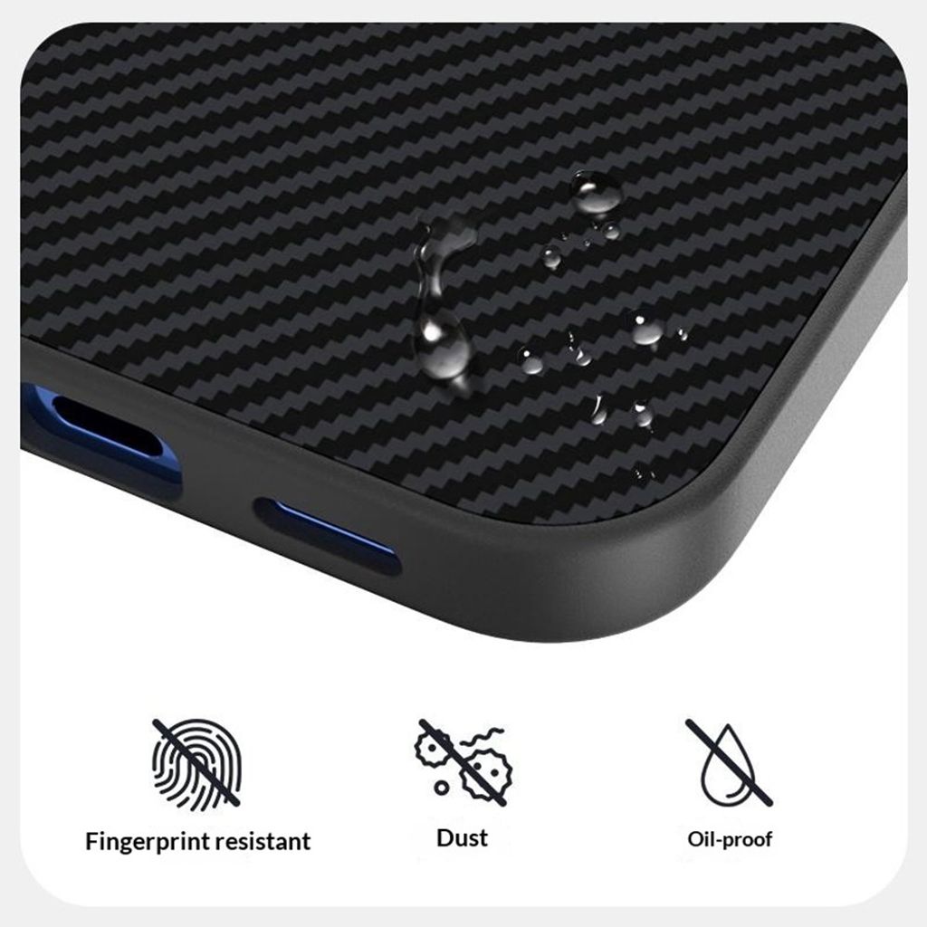 ABEEL Google Pixel 11 Kuori Hiilikuiturakenne MagSafe Musta