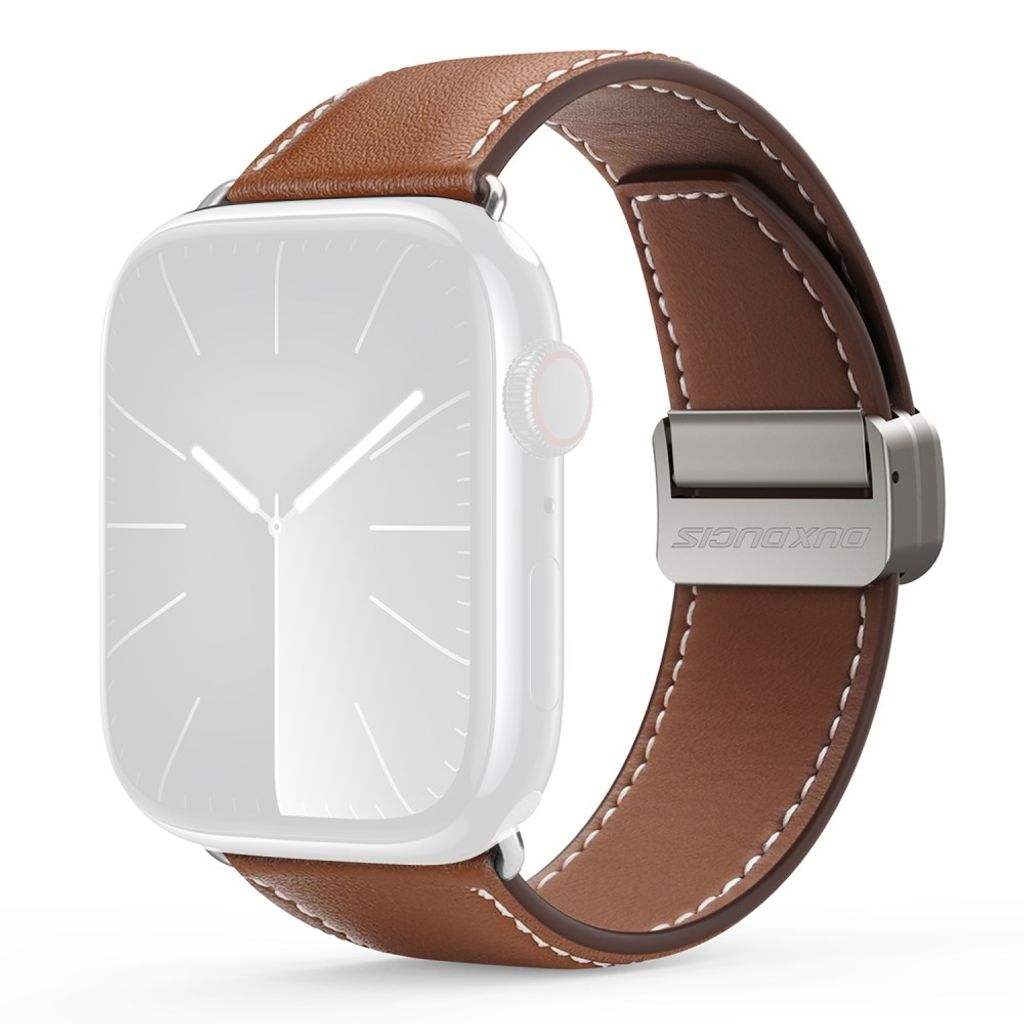 Dux Ducis Apple Watch 38/40/41/42mm Ranneke YA Series Ruskea