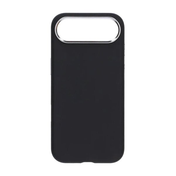 iPhone Air -suojakuori tekonahkaa MagSafe, musta