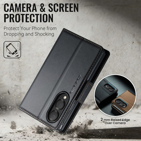 CaseMe Samsung Galaxy Z Fold 8 Kotelo 023 Series Musta