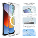 Lc.Imeeke Xiaomi Redmi A7 Pro Kotelo Airbag MagSafe Kirkas