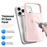 Dux Ducis iPhone 17 Pro/iPhone 18 Pro Kuori Yind Series MagSafe Vaaleanpunainen