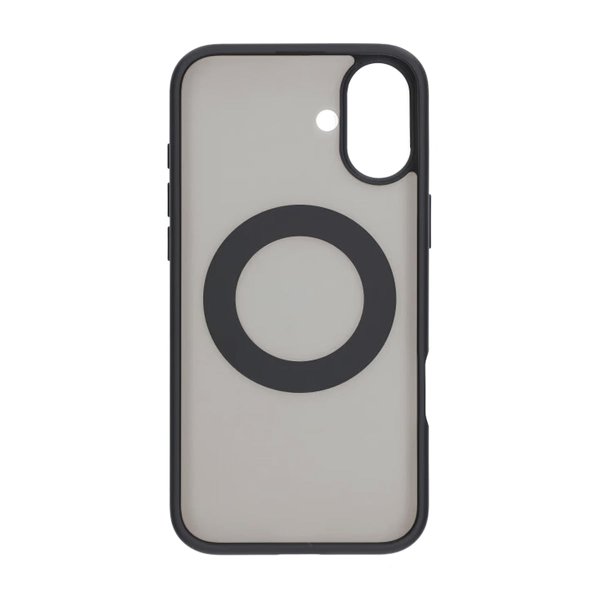iPhone 16 Plus Kuori, pyörivä MagSafe-jalusta, musta