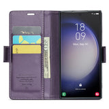 CaseMe Samsung Galaxy S24 Ultra Kotelo 023 Series Violetti