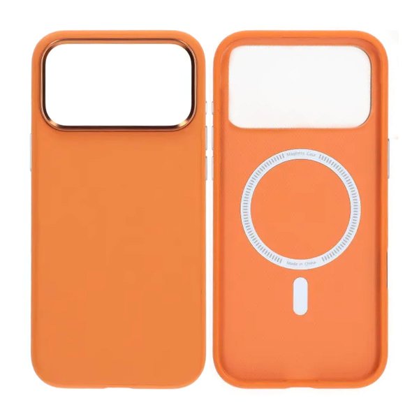 iPhone 17 Pro Max Kuori Kameralinssisuojus MagSafe Oranssi