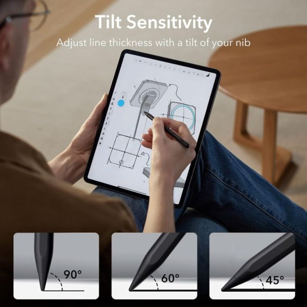 ESR Stylus digitaalinen kynä iPad Musta