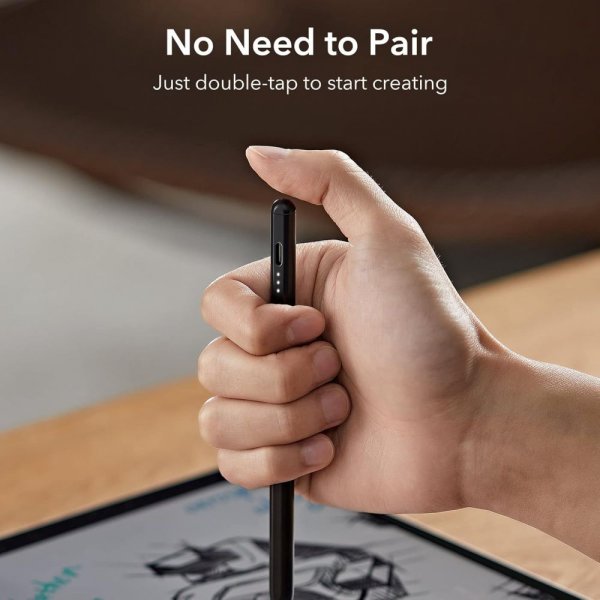 ESR Stylus digitaalinen kynä iPad Musta