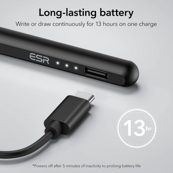 ESR Stylus digitaalinen kynä iPad Musta