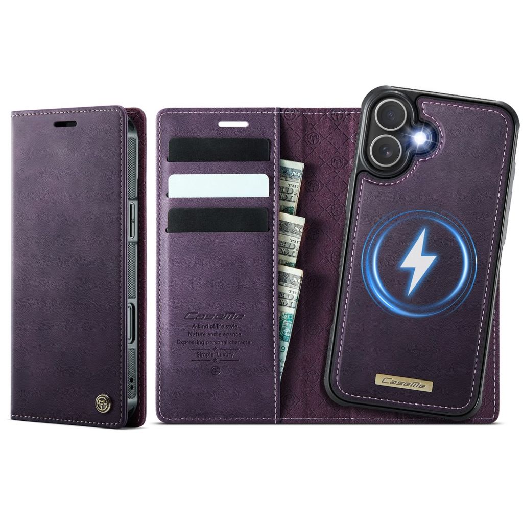CaseMe iPhone 17 Kotelo C49 Series Violetti