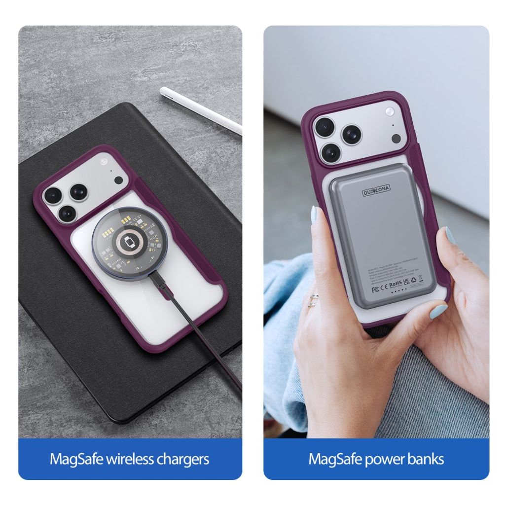 Dux Ducis iPhone 17 Pro Max/18 Pro Max Kotelo Skin X Pro Series MagSafe Punainen