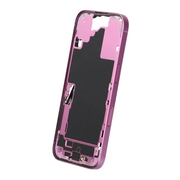 Keskikehys pikkutarvikkeineen iPhone 16 - Violetti OEM
