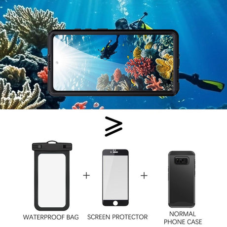 Redpepper Samsung Galaxy S26 Ultra Kuori Vesitiiveys IP68 MagSafe Musta