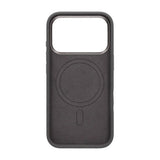 iPhone 17 Pro Silikonkuori MagSafe Tummanharmaa