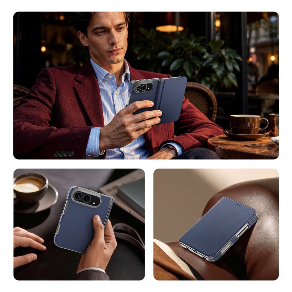 Dux Ducis iPhone Duo Kotelo Fort Series Sininen