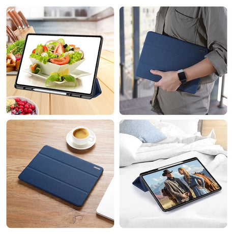 Dux Ducis Samsung Galaxy Tab S11 Ultra/S12 Ultra Kotelo DOMO Series Sininen