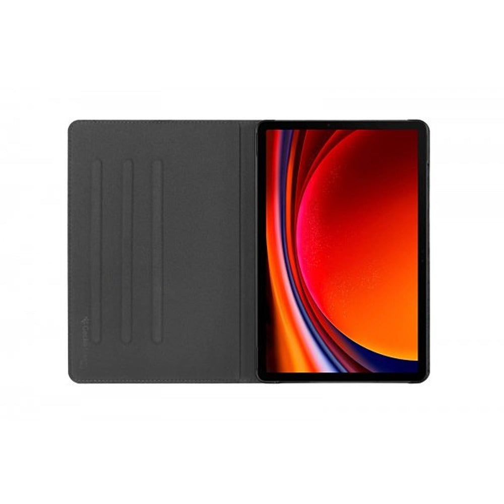 Gecko Covers Samsung Galaxy Tab S9/Galaxy Tab S9 FE EasyClick Eco -suojakotelo, musta