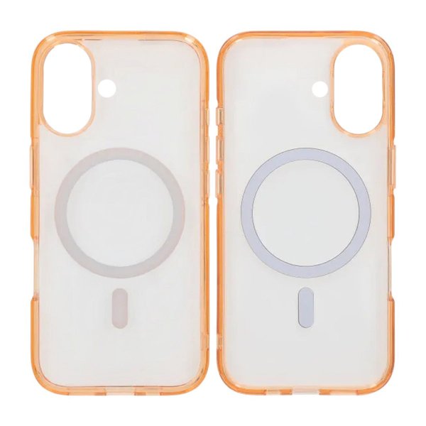 iPhone 17 Kuori TPU MagSafe Oranssi