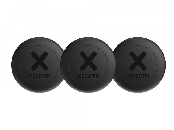Xtorm Smart Tracker TravelTag Android & iOS 3-pakkaus Musta