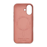 Rvelon iPhone 17 -silikonikuori MagSafe -tummanpinkki