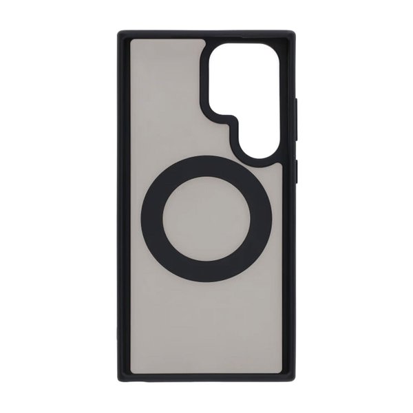 Samsung Galaxy S23 Ultra Kuori Pyörivä MagSafe Jalusta Musta