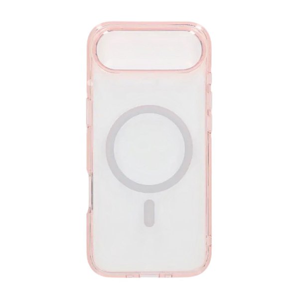 iPhone Air -kuori TPU MagSafe Ruusu Läpinäkyvä