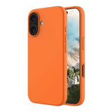 Rvelon iPhone 17 -silikonikuori MagSafe, oranssi