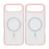 iPhone Air -kuori TPU MagSafe Ruusu Läpinäkyvä