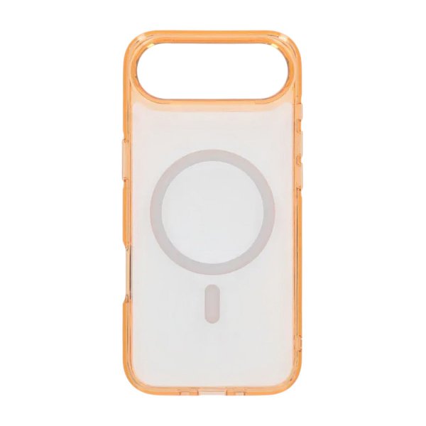 iPhone Air Kuoret TPU MagSafe Oranssi Läpinäkyvä