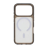 iPhone 17 Pro Max Kuori TPU MagSafe Musta Läpinäkyvä