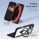 Dux Ducis iPhone 17 Pro Max/18 Pro Max Kotelo Skin X Pro Series Kickstand MagSafe Musta