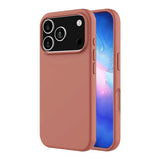Rvelon iPhone 17 Pro -silikonikuori MagSafe-yhteensopiva, tummanpunainen