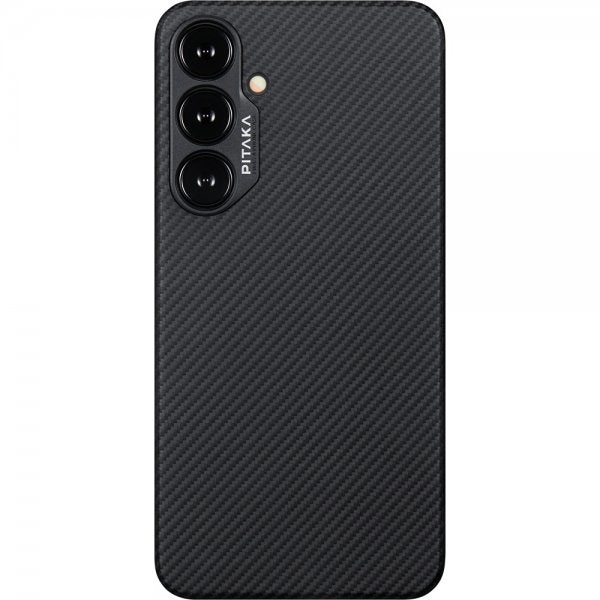 Pitaka Samsung Galaxy S24 Plus Suojakuori MagEZ Case 4 Musta/Harmaa Twill