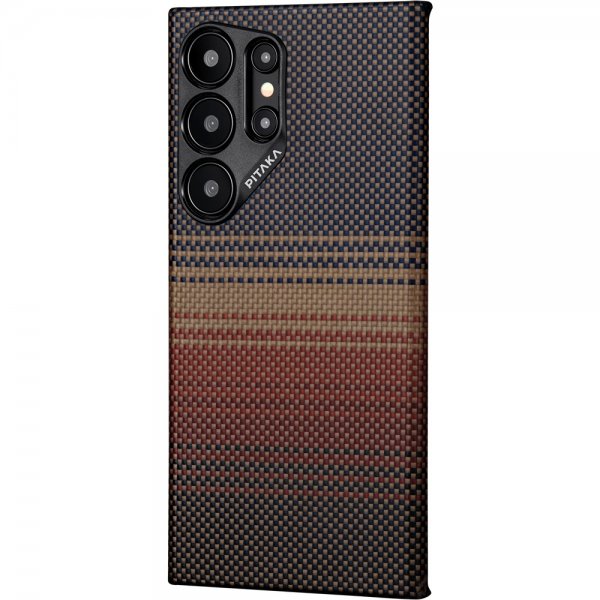 Pitaka Samsung Galaxy S24 Ultra kuori MagEZ Case 4 Sunset
