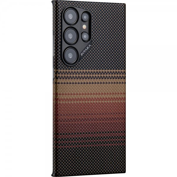 Pitaka Samsung Galaxy S24 Ultra kuori MagEZ Case 4 Sunset
