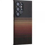 Pitaka Samsung Galaxy S24 Ultra kuori MagEZ Case 4 Sunset