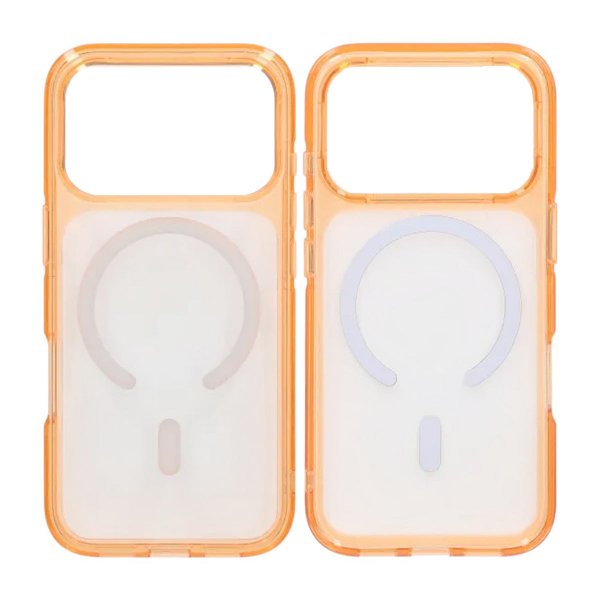 iPhone 17 Pro -kuori, TPU, MagSafe, oranssi
