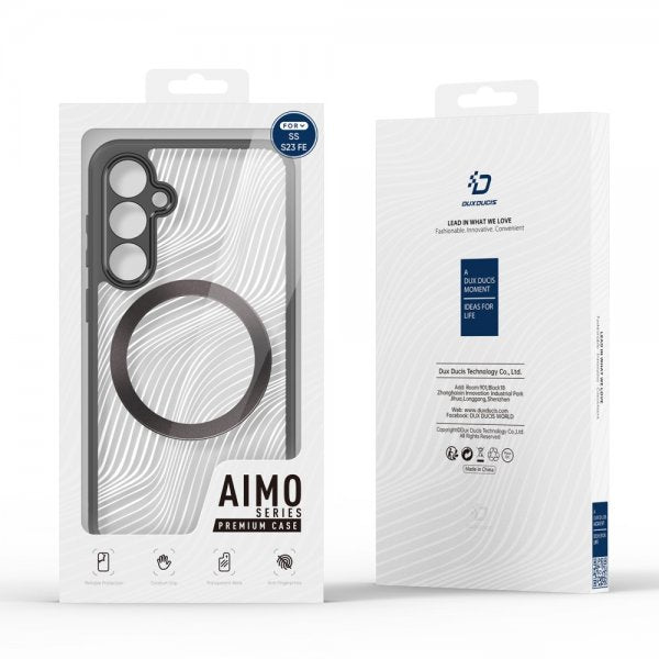 Dux Ducis Samsung Galaxy S23 FE Kuori Aimo Series MagSafe Musta