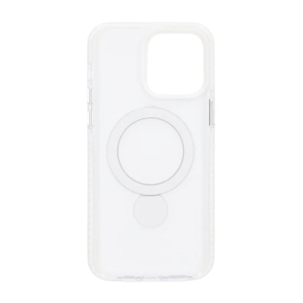 iPhone 14 Pro Max Suojakuori Sormusteline MagSafe Läpinäkyvä