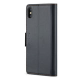 CaseMe iPhone Xs Max Kotelo 023 Series Musta