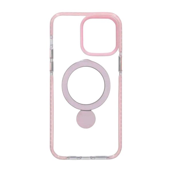 iPhone 15 Pro Kuoret Rengasjalusta MagSafe Pinkki