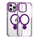 iPhone 14 Pro Max Kuori Sormusteline MagSafe Violetti