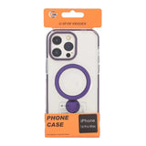 iPhone 14 Pro Max Kuori Sormusteline MagSafe Violetti