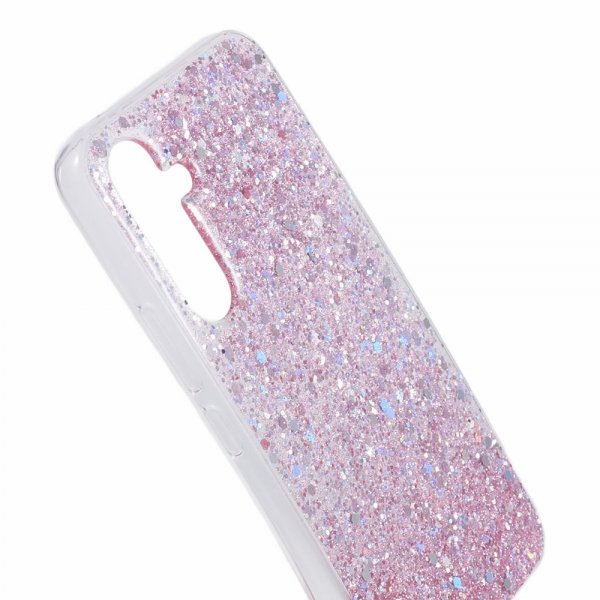 Nordic Covers Samsung Galaxy A35 Kuori Sparkle Series Blossom Pink