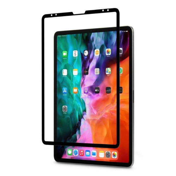 Moshi iPad Pro 12.9 (sukupolvi 3/4/5/6) Näytönsuoja iVisor AG Musta