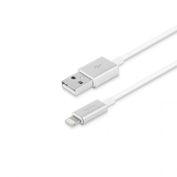 Moshi USB-Lightning-kaapeli, 1 m, musta