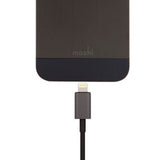 Moshi-latauskaapeli USB-A–Lightning 3m musta
